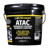 DEI ATAC Advanced Thermal Acoustic Coating 50208 Barrier Coating, Sound Deadening/Insulation, Spray-on, Roll-on, Water-Based, 75 Sq. Ft., 1 Gallon, Each thumbnail 1