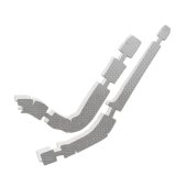 DEI Heat Shield Liners 901073 Liner, Harley-Davidson®, Touring, D&D Boarzilla, sOLVER, Kit thumbnail 3