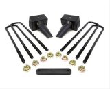 ReadyLift Suspension Rear Block Kits 66-2294 Blocks, Kit, 4.00 in. Thick, Cast Iron, U-Bolts Included, Ford, F-250/F-350, Super Duty, Kit thumbnail 1