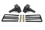 ReadyLift Suspension Rear Block Kits for 2009-2020 F-150 - 26-2104 Blocks, Kits, 4.00 in., Includes Blocks, Bump Stop Extensions, U-Bolts, Hardware, Ford, Kit thumbnail 1