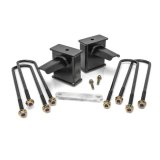 ReadyLift Suspension Rear Block Kits for 2017-2025 F-250 SUPER DUTY, F-350 DUTY - 26-2766 Lift, Leaf Spring Block, Cast Iron, Rear, 6.5 in., Ford, Kit thumbnail 1