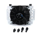 Derale Atomic-Cool Remote Fan-Mounted Oil Coolers for 1985-1986 C20 - 15850 Cooler, Plate, Engine or Transmission, Electric Fan, 30,000 GVW, -8 AN Male, Kit thumbnail 3