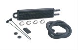 Derale Power Steering Cooler Kits 13210 Fluid Cooler, Steering, Tube and Fin, Aluminum, Copper, 2.5 in. x 8.125 in. x 2.5 in., Each thumbnail 1