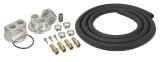 Derale Engine Oil Filter Relocation Kits 15717 Kit, Single Filter, 3/4-16 in. Threads, 18mm x 1.5 Threads, Kit thumbnail 2