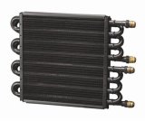 Derale Dual Circuit Fluid Coolers 15301 Cooler, Circuit, Tube and Fin, 8 and 8 Cooling Rows, Copper, Aluminum, Black Powdercoated, Each thumbnail 1