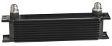 Derale Stacked Plate Fluid Coolers 51010 Cooler, Plate-Type, Aluminum, Black, 10-Row, -10 AN, 4.688 in. x 13 in. x 2 in., Each thumbnail 4