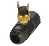 Derale Inline Fan Thermostats 35022 Electric Thermostat, In-line Sending Unit, 180 degrees F On, 165 degrees F Off, -10 AN Inlet/Outlet, Kit thumbnail 5