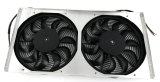 17 Inch 4,800 CFM Derale High-Output Dual RAD Fan and Shroud Kit 16843 Electric Fan, Dual, in. Diameter Fans, w/Shroud, 34.000 Width, 17.250 in. Height, thumbnail 1