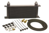 Derale Stacked Plate Fluid Coolers 13402 Cooler, Transmission, Plate-Type, Aluminum, Copper, Black, 6 in. x 13 in. x 2 in., Kit thumbnail 2