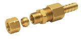 Derale Transmission Line Fittings 13032 Fittings, Brass, Natural, 3/8 in. Hose Barb, 3/8 in. Compression, Each thumbnail 3