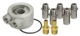 Derale Oil Filter Sandwich Adapters 15735 Adapter, Adapter Style, Aluminum, 1/2 in. NPT Inlet/Outlet, Fittings, Kit thumbnail 2