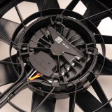 12 Inch 4,400 CFM Derale PWM Electric Fan Powerpacks 67926-185 Powerpack Brushless Dual 12-in RAD Fan/Alum Shroud Kit w/ Controller thumbnail 4