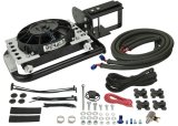 Derale Jeep Wrangler Direct-Fit Transmission Coolers for 1987-2006 WRANGLER - 20561 Fluid Cooler, Transmission, Direct Fit, Aluminum, Jeep, Kit thumbnail 2