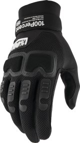 100 Percent Langdale Gloves 10029-00004 Riding Gloves, Langdale, Clarino/Nylon, Black, X-Large, Pair thumbnail 1