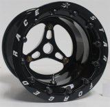 Race Star 53 Jr. Dragster Non-Beadlock Gloss Black Wheels 8x8 Jr Single Beadlock, Each thumbnail 1