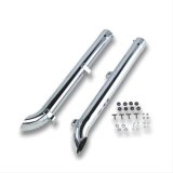 Hooker Super Competition Sidetubes 65284HKR Exhaust, Side Pipes, Steel, Chrome, 4 in. Inlet, 46 in. Length, Chevy, Kit thumbnail 2