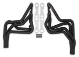 Hooker RacingHeart Street Stock Headers 2550HKR Headers, Stock, Long Tube, Steel, Black, GM Car, with Chevrolet, Small Block, Angle/Straight, Pair thumbnail 6
