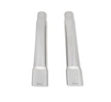 Hooker Blackheart Super Bee Rectangular, Polished 2.50 Inch Exhaust Tip BHC304 Tips, 2.5 in. Inlet/Outlet, Rectangular Exit, Stainless Steel, Polished, Pair thumbnail 1
