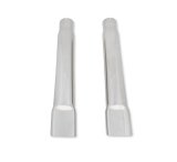 Hooker Blackheart Super Bee Rectangular, Polished 2.50 Inch Exhaust Tip BHC304 Tips, 2.5 in. Inlet/Outlet, Rectangular Exit, Stainless Steel, Polished, Pair thumbnail 2