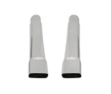 Hooker Blackheart Super Bee Rectangular, Polished 2.50 Inch Exhaust Tip BHC304 Tips, 2.5 in. Inlet/Outlet, Rectangular Exit, Stainless Steel, Polished, Pair thumbnail 4