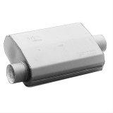 Hooker Maximum Flow Steel 3 Inch Muffler 21605HKR Muffler, Flow, in. Inlet/3 in. Outlet, Steel, Aluminized, Each thumbnail 2