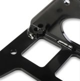Hooker Blackheart Engine Mount Brackets 71221024HKR Mounts, Swap, Bolt-In, Steel, Black Powdercoated, Chevrolet, Pontiac, Kit thumbnail 1