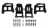 Hooker Blackheart Engine Mount Brackets 71221024HKR Mounts, Swap, Bolt-In, Steel, Black Powdercoated, Chevrolet, Pontiac, Kit thumbnail 3