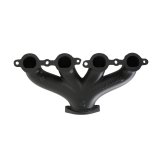 Hooker Blackheart Exhaust Manifolds 8504-3HKR Manifolds, Cast Iron, Black Ceramic Coated, Chevy, LS Series Engines, Pair thumbnail 5