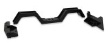 Hooker Blackheart Transmission Crossmembers 71222018HKR Crossmember, LS Engine Swap, Steel, Black Powdercoated, 700R4, TH350, Powerglide, Chevy, GMC, RWD, Each thumbnail 1