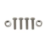 Hooker Blackheart Intermediate Pipes BH14350 Pipes, Exhaust, 2.50 in. O.D., 409 Stainless Steel, with Oxygen (O2) Sensor Bungs, Chevy, GMC, V8, Pair thumbnail 3