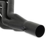 Hooker Blackheart Gen III Hemi Swap Headers BH2583 Headers, Blackheart, Mid-Length, Engine Swap, Steel, Black Painted, Dodge, Plymouth, Pair thumbnail 2