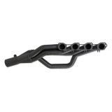 Hooker Blackheart Gen III Hemi Swap Headers BH2583 Headers, Blackheart, Mid-Length, Engine Swap, Steel, Black Painted, Dodge, Plymouth, Pair thumbnail 5