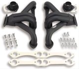 Hooker Super Competition Block Hugger Headers 2100HKR Headers, Competition, Hugger, Steel, Painted, Street Rod with Chevy Small Block, Pair thumbnail 4