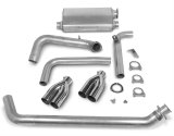 Hooker Super Competition Cat-Back Exhaust Systems for 1983-1992 CAMARO, FIREBIRD - 16820HKR Exhaust, Competition, Cat-Back, Steel, Aluminized, Tips, Chevy, Pontiac, 5.0L, Kit thumbnail 1