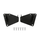 Hooker Blackheart Engine Mount Brackets BHS5179 Motor Mounts, Swap, Steel, Black Powdercoated, Buick, Chevy, GMC, Pontiac, Oldsmobile, Small Block LS, Pair thumbnail 2