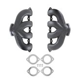 Hooker Blackheart Exhaust Manifolds BHS5190 Manifolds, Cast Iron, Black Ceramic Coated, Chevy, LT Series Engines, Pair thumbnail 1