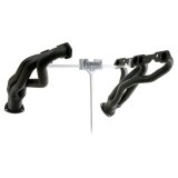 Hooker Competition Headers 2466HKR Headers, Competition, Shorty, Steel, Painted, Buick, Pontiac, with Chevy Small Block, Pair thumbnail 1