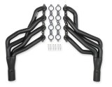 Hooker Blackheart Headers 70101518HKR Headers, Blackheart, Long Tube, Steel, High Temperature Black Paint, Buick, Chevy, GMC, Oldsmobile, Pontiac, LS Swap, Pair thumbnail 3