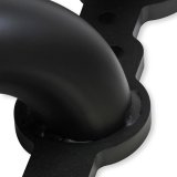 Hooker Blackheart Headers 70101518HKR Headers, Blackheart, Long Tube, Steel, High Temperature Black Paint, Buick, Chevy, GMC, Oldsmobile, Pontiac, LS Swap, Pair thumbnail 7
