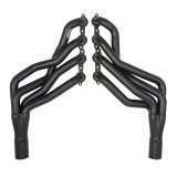 Hooker Blackheart Headers 70101518HKR Headers, Blackheart, Long Tube, Steel, High Temperature Black Paint, Buick, Chevy, GMC, Oldsmobile, Pontiac, LS Swap, Pair thumbnail 9
