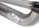 Hooker RacingHeart Street Stock Headers 2551-2HKR Headers, RacingHeart, Long Tube, 409 Stainless Steel, Natural, 1 3/4 in. Primary, 3/8 in. Flange, Chevy, Small Block, Angle/Straight, Pair thumbnail 3