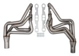 Hooker RacingHeart Street Stock Headers 2551-2HKR Headers, RacingHeart, Long Tube, 409 Stainless Steel, Natural, 1 3/4 in. Primary, 3/8 in. Flange, Chevy, Small Block, Angle/Straight, Pair thumbnail 7