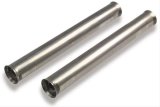 Hooker Super Competition Sidetube Slip-in Mufflers 21003HKR Mufflers, Slip-In, Big Block, Reverse Flow, 4 in. Inlet/4 in. Outlet, Steel, Galvanized, Pair thumbnail 1