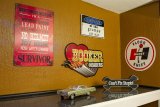 Hooker Headers Die-Cut Embossed Metal Sign 10145HKR Sign, Vintage, Metal, Genre, 12 in. Width, 19 in. Height, Each thumbnail 1