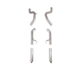 Hooker Blackheart Engine Swap Exhaust Systems BH2364 System, Blackheart, Header-Back, 3 in., Split Rear, Stainless Steel, Hemi Gen III, Dodge, Plymouth, Kit thumbnail 2