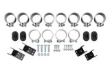 Hooker Blackheart Engine Swap Exhaust Systems BH2364 System, Blackheart, Header-Back, 3 in., Split Rear, Stainless Steel, Hemi Gen III, Dodge, Plymouth, Kit thumbnail 7