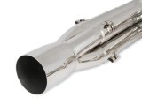 Hooker RacingHeart 3-Step Dragster Headers 2502-2HKR Headers, Downsweep, Primary, 4.5 in. Collector, Stainless Steel, Polished, Big Block, Chevrolet, Pair thumbnail 3
