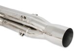 Hooker RacingHeart 3-Step Dragster Headers 2502-2HKR Headers, Downsweep, Primary, 4.5 in. Collector, Stainless Steel, Polished, Big Block, Chevrolet, Pair thumbnail 6