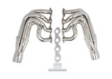 Hooker RacingHeart 3-Step Dragster Headers 2502-2HKR Headers, Downsweep, Primary, 4.5 in. Collector, Stainless Steel, Polished, Big Block, Chevrolet, Pair thumbnail 7