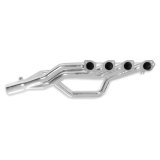 Hooker Blackheart Gen III Hemi Swap Headers BH2585 Headers, Blackheart, Mid-Length, Engine Swap, Steel, Silver Ceramic Coated, Dodge, Plymouth, Pair thumbnail 4
